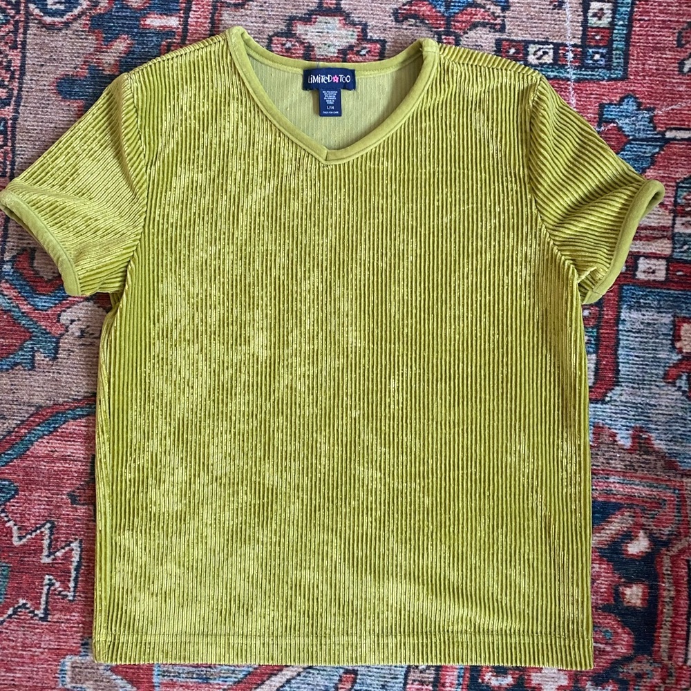 Corduroy / Velvet Stretchy Y2K Top